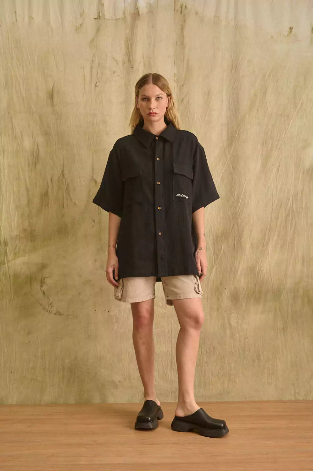 Camisa Brisa Negro