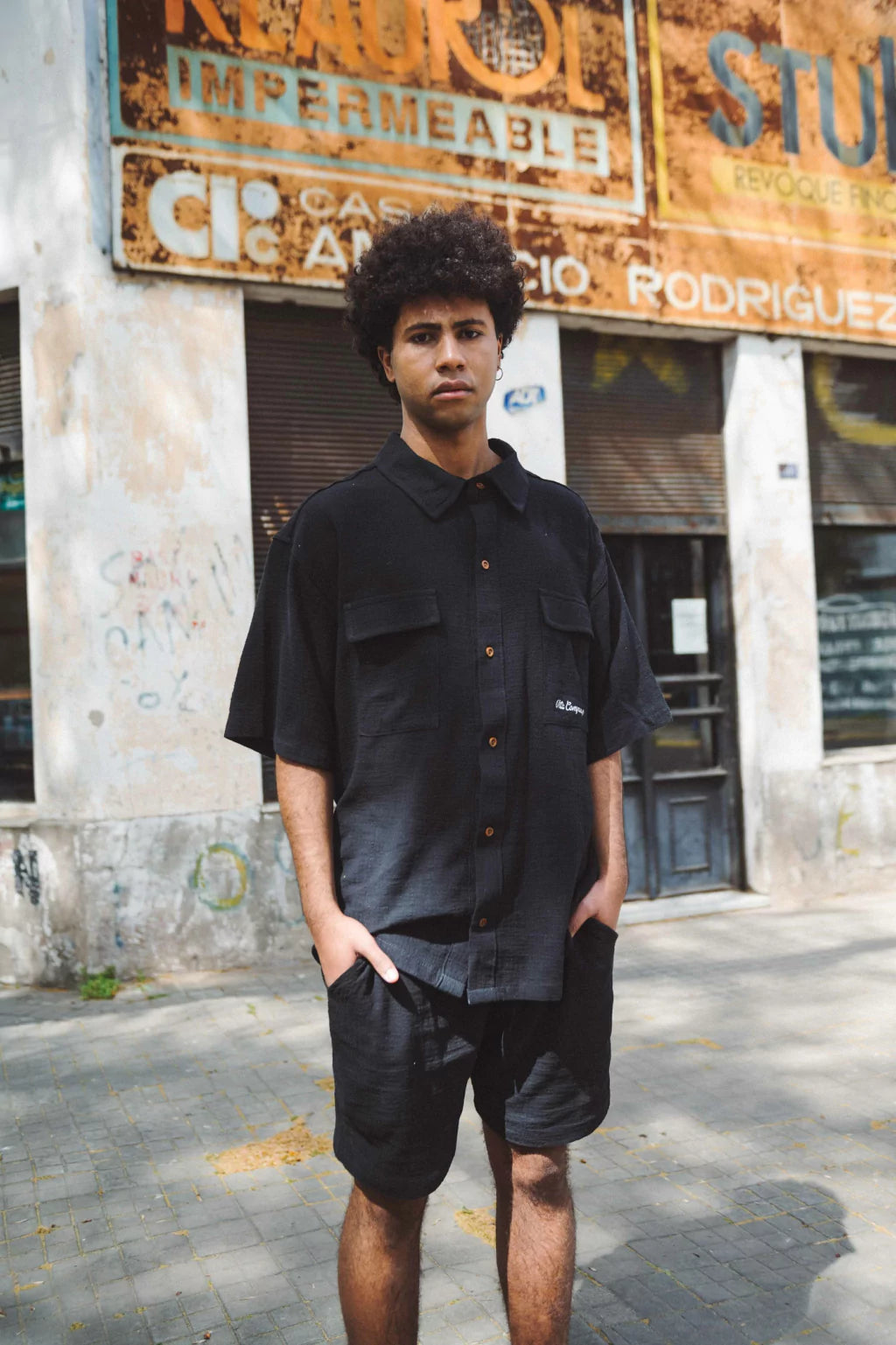 Camisa Brisa Negro